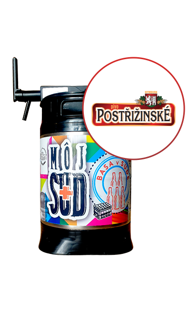 Basa pív v sude Postřižinské 12° 10 l
