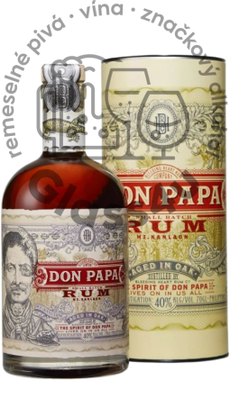 DON PAPA 7YO RUM GBX 40% 0.7L